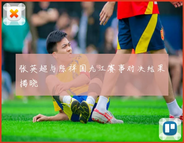 张英超与陈祥国九江赛事对决结果揭晓